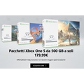 Black Friday: Pacchetti Xbox One S da 500 GB a solo 179,99€