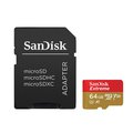 Sandisk extreme microsdxc 64 GB + Adattatore in offerta su Amazon