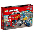 Pubblicità di Cartoonito: Lego Juniors Cars 10745 Gara Finale Florida 500 al miglior prezzo