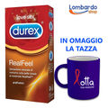Durex Real Feel 60 Preservati con Tassa in Omaggio in offerta sottocosto